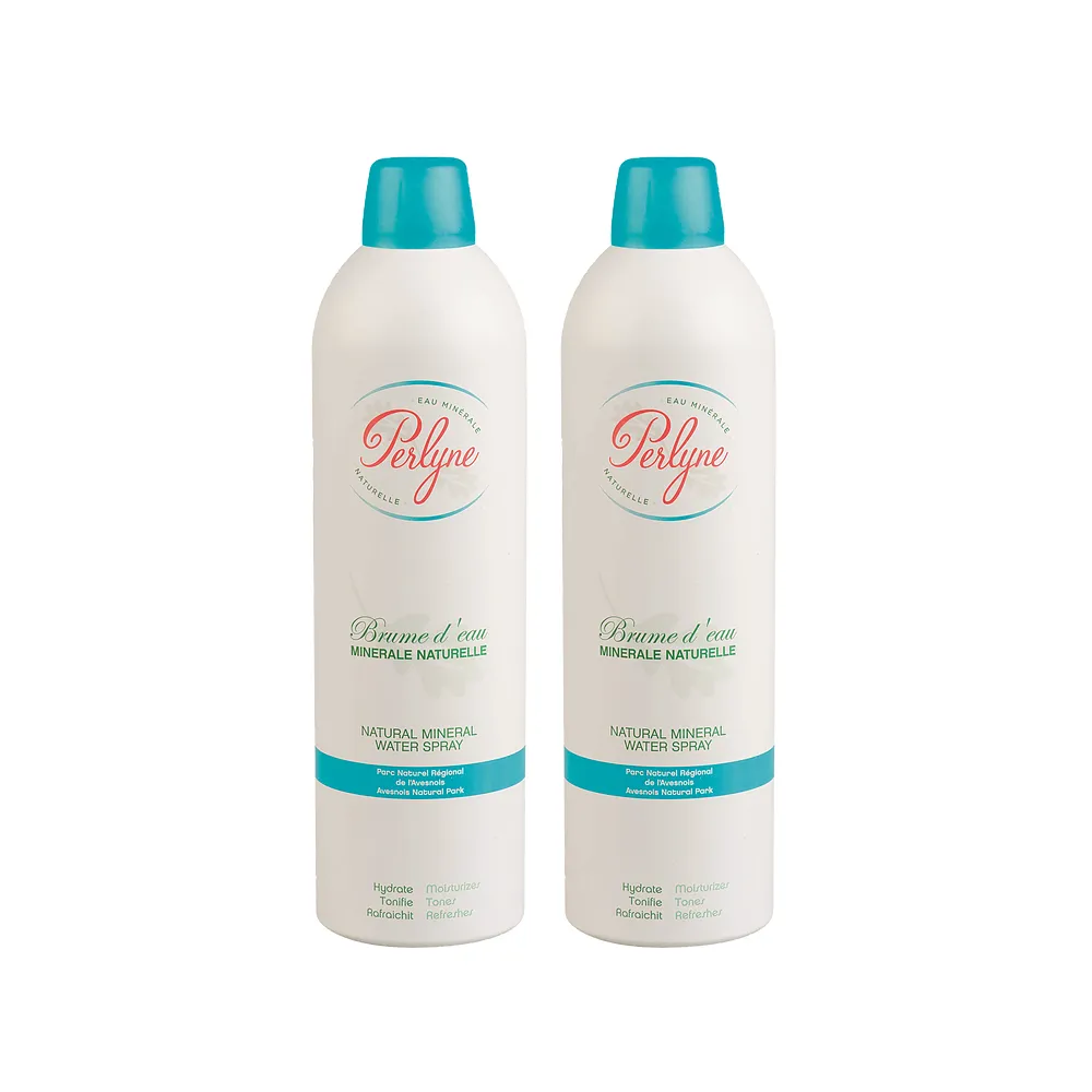 【Perlyne 沛麗泉】買一送一 法國 舒活保濕礦泉噴霧 400mlX2(曬後舒緩 修復滋潤 定妝化妝水 敏感肌)