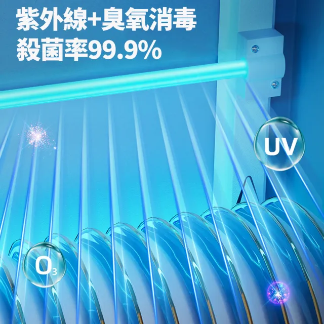 【Felsted 菲仕德】碗筷消毒櫃 烘碗機 58L消毒碗櫃 紫外線消毒 廚房碗筷烘乾 免瀝水烘乾 全天無菌儲存