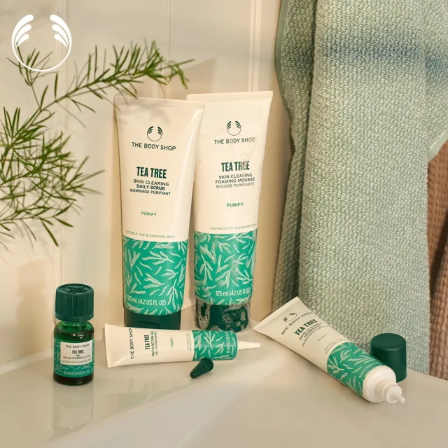 【THE BODY SHOP 美體小舖】茶樹淨膚調理修復凝膠(15ML/淨化毛孔)