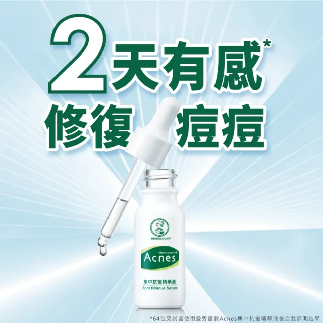 【曼秀雷敦】Acnes集中抗痘精華液 13mL x 2入(水楊酸 菸鹼醯胺 溫和煥膚 淡化痘印)