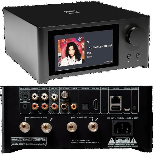 【NAD】串流擴大機(C700 V2台灣公司貨)