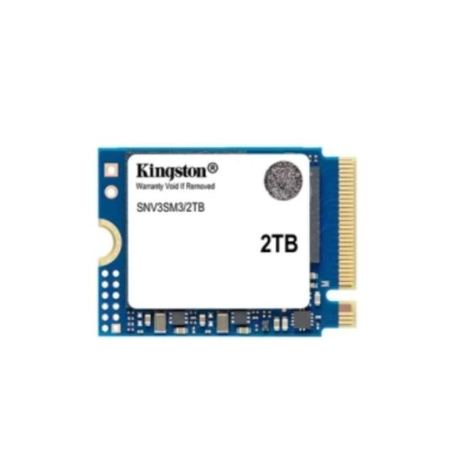 【金士頓】2入★NV3 2TB M.2 2230 PCIe Gen 4x4 NVMe 固態硬碟(SNV3SM3/2T0)(掌機/筆電 適用)