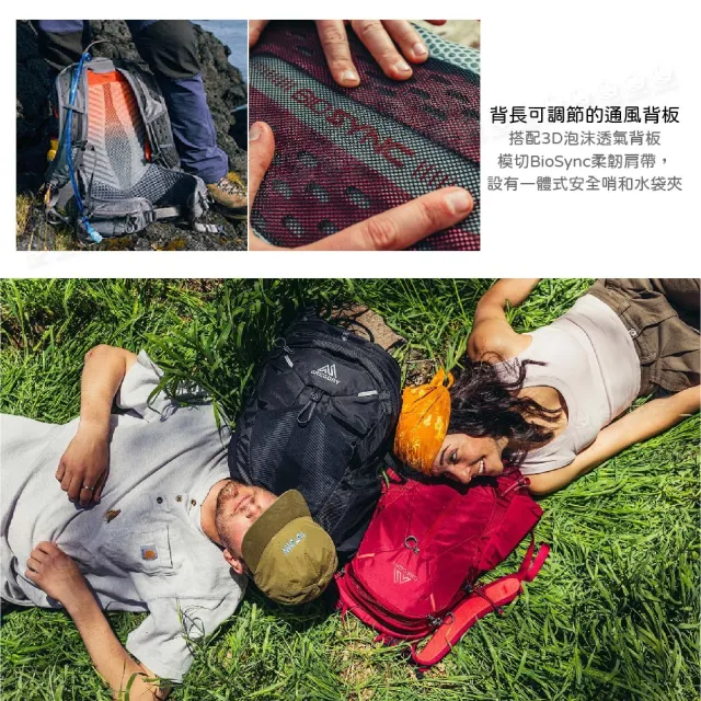 【Gregory】25L MIKO多功能登山背包《漆樹紅》145276/雙肩背包/後背包/電腦包/旅行/自行車