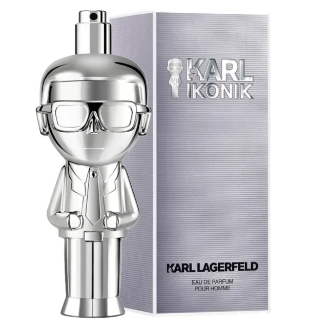 【KARL LAGERFELD 卡爾】時尚大帝-極光銀淡香精 100ml(專櫃公司貨)