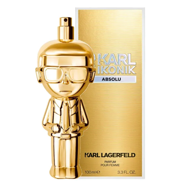 【KARL LAGERFELD 卡爾】時尚大帝-琥珀金香精(PARFUM) 100ml(專櫃公司貨)
