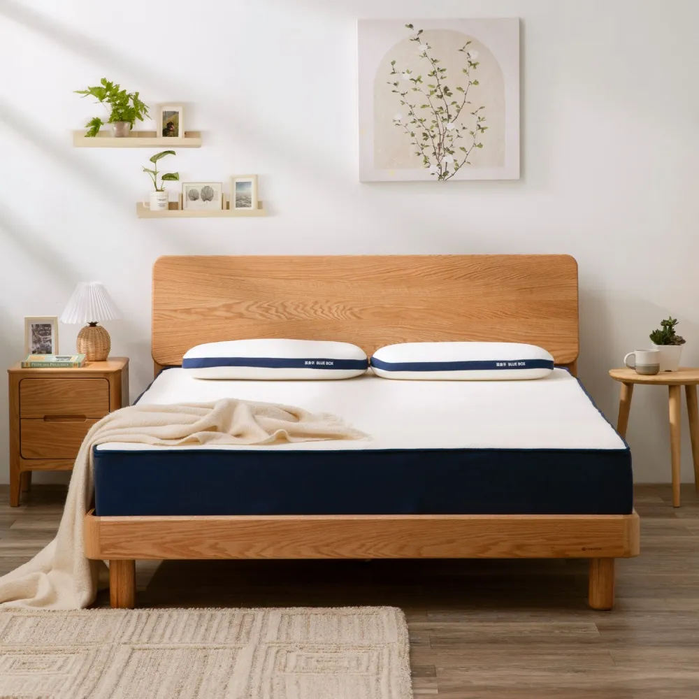 【hoi! 好好生活】藍盒子記憶綿三段式獨立筒床墊 Z1-台規雙人5尺 150*190