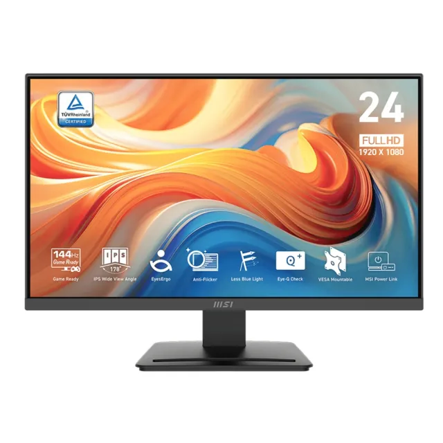 【MSI 微星】+24型螢幕★i3迷你電腦(PRO DP21 14M-1231TW/i3-14100/8G/512GSSD/W11)