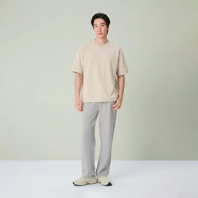 【GIORDANO 佐丹奴】男裝寬鬆圓領空氣棉短袖T恤(多色任選)