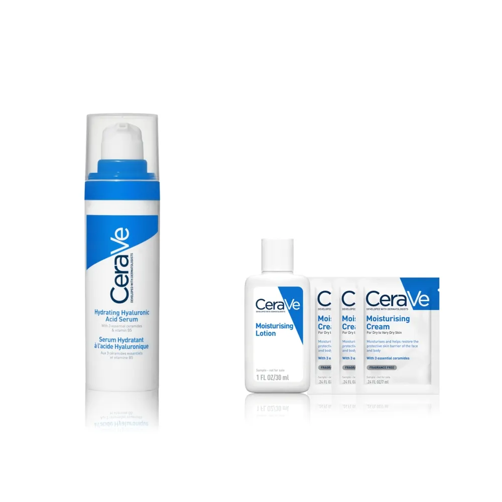 【CeraVe 適樂膚】補水更補光★全效水光B5玻尿酸修護精華 30ml_C(保濕鎖水)