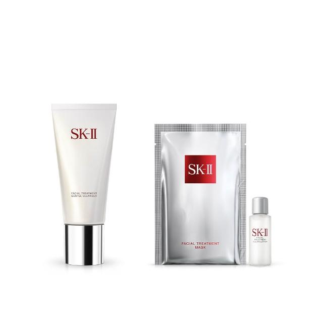 【SK-II官方直營】全效活膚潔面乳120g(禮盒/保濕去角質氨基酸洗面乳/雙11)