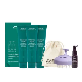 【AVEDA】花植結構重鍵精華三件組100mlx3(免沖洗護髮)