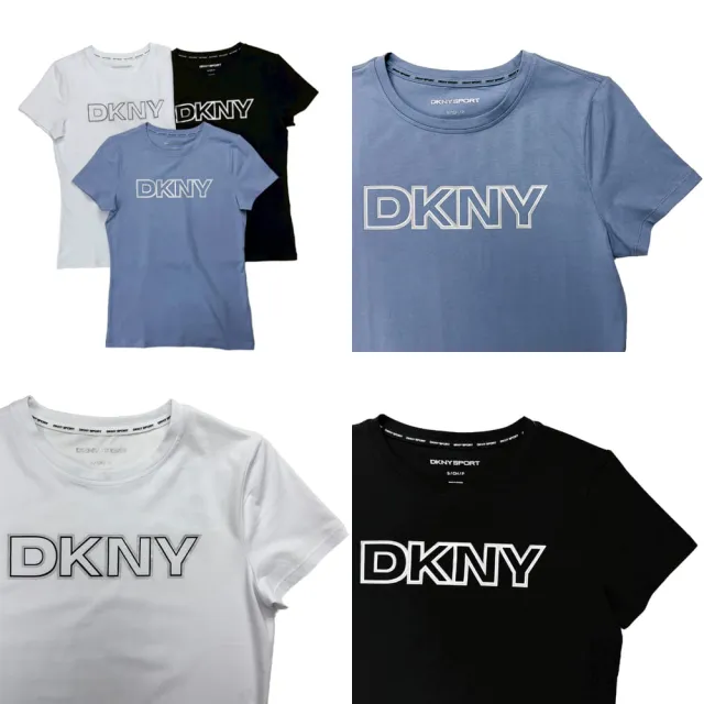 【DKNY】限時折扣!! DKNY 女短T 上衣 現貨 Donna Karan 短袖 T恤(1479 DC5)