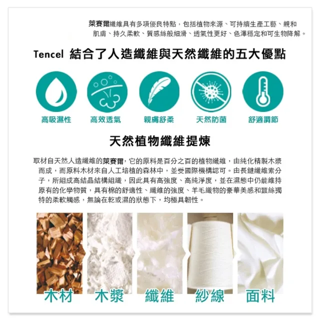 【Sleep Peacefully 寢室安居】買1送1  護理級頂級天絲100%防水防蹣抗菌床包式保潔墊(多尺寸任選)