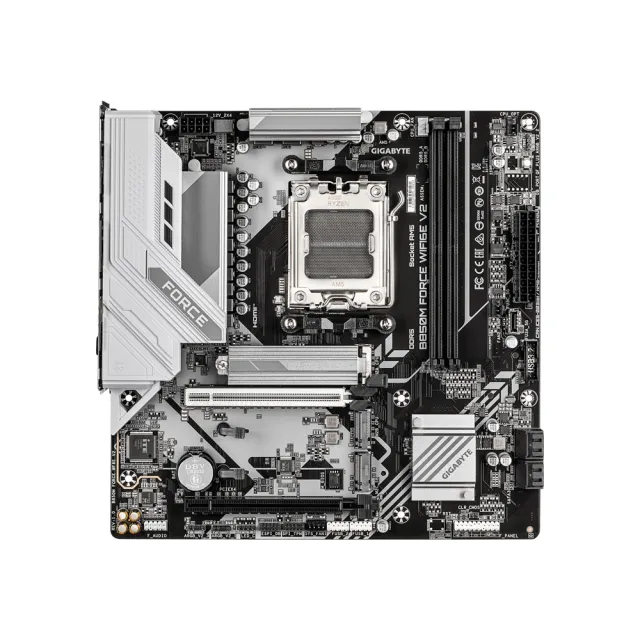 RAM+MB組合★【威剛】LANCER BLADE 超頻D5 5600 16GB*1黑色桌上型記憶體(AX5U5600C4616G-SLABBK)+技嘉B850M