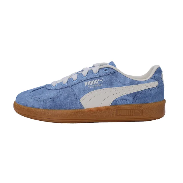 【PUMA】Palermo Denim 休閒運動鞋 男女共同 40841802 男鞋 女鞋 休閒鞋 薄底鞋 藍色