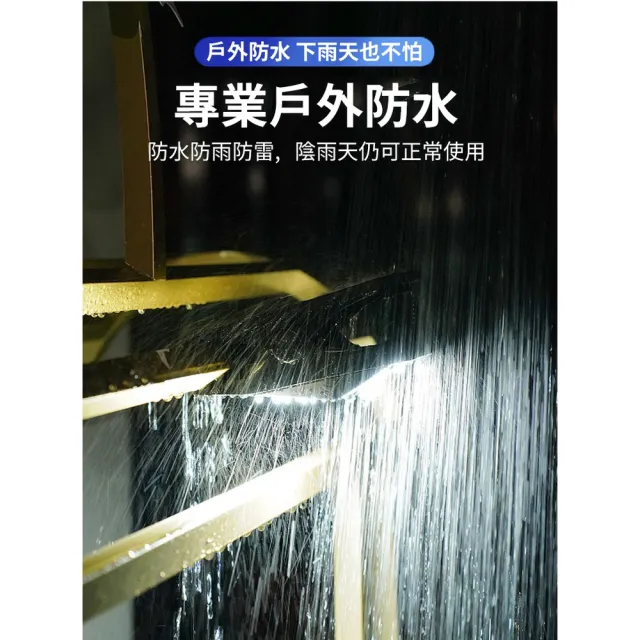 【ROYAL LIFE 皇室生活】可夾免釘太陽能高亮自動感應燈-升級中款45燈(太陽能夾燈/夾子壁燈/人體感應)