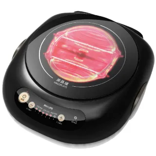 【Philips 飛利浦】不挑鍋黑晶爐/星燦黑_HD4988