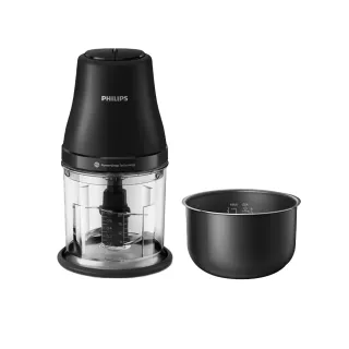 【飛利浦】小廚神料理機/萬用調理機/食物調理機_HR1501/03+飛利浦 HD2140 萬用鍋內鍋 HD2775/03