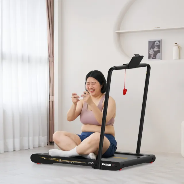 【BGYM 比勁】G55 超慢跑律動走步機-登山者扶手版 (DD01/爬坡/水平律動機/震動機/平板跑步機/放鬆)
