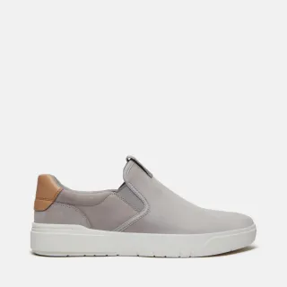 【Timberland官方旗艦】男款淺灰色低筒休閒便鞋(A42BWEM0)