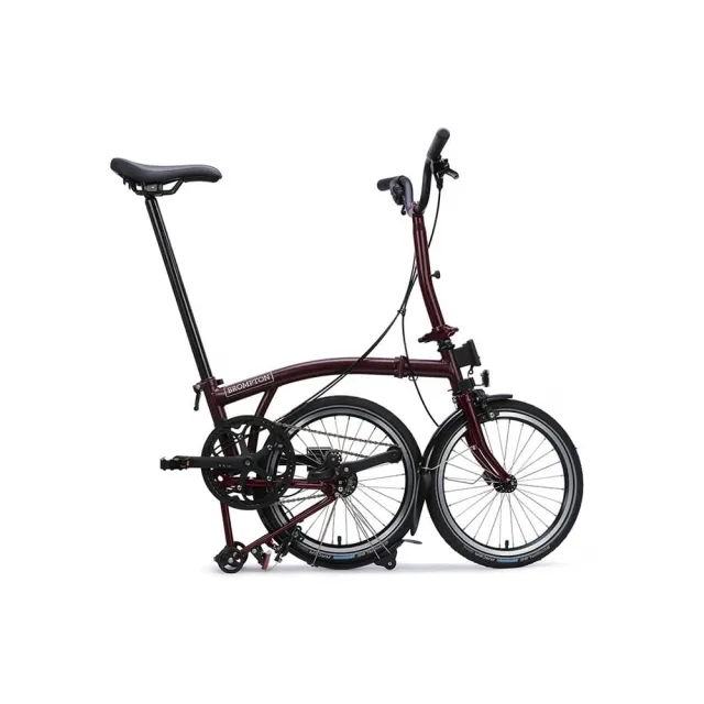 【Brompton】C Line 折疊車 - 2026 紫梅紅 - S把4速(B3BP-CLN-PR004N)