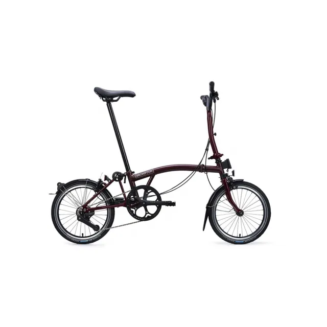 【Brompton】C Line 折疊車 - 2026 紫梅紅 - S把4速(B3BP-CLN-PR004N)