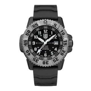 【LUMINOX 雷明時】MIL-SPEC 軍規腕錶 雙錶帶禮盒組 - Deep Blue 3355SET