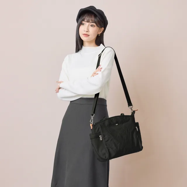 【OMC】雙11 輕盈紙感氣質女王三層通勤托特包33588(共5色)
