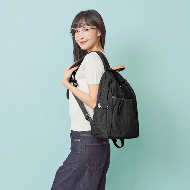 【OMC】雙11 輕盈紙感甜美系休閒旅行後背包33570小款(5色可選)