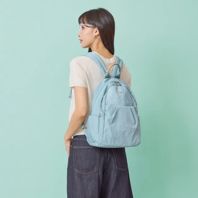 【OMC】雙11 輕盈紙感甜美系休閒旅行後背包33570小款(5色可選)