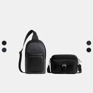 【COACH】蔻馳官方直營 WEST/ WARNER 斜背包 側背包 後背包-多款任選(CCF64/CW218)