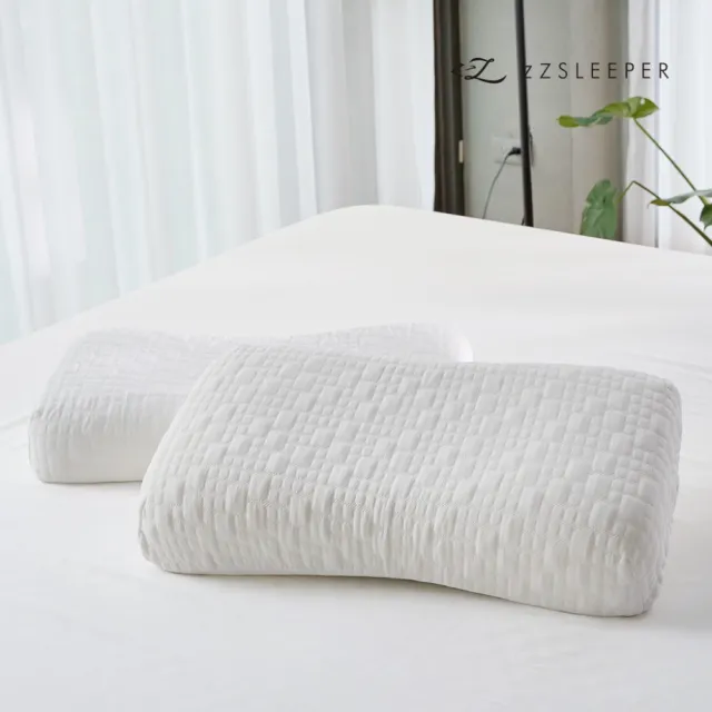 【zZSLEEPER】-2°C 涼感忘憂枕（２入）人體工學枕 醫師物理治療師設計 穩定承托 透氣涼感