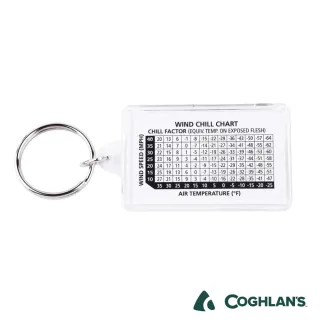 【COGHLAN’S】9714 溫度指北針鑰匙圈(馬布谷戶外)