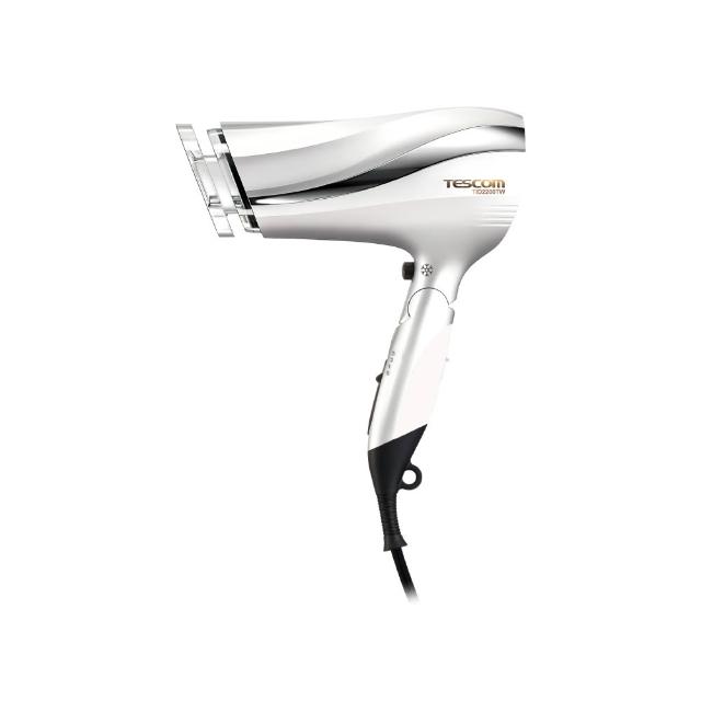 【TESCOM】官方直營 防靜電負離子大風量渦流吹風機 珍珠白 TID2200TW（盒損全新福利品）