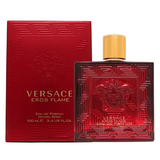 【VERSACE 凡賽斯】Eros Flame 愛神火焰男性淡香精 EDP 100ml