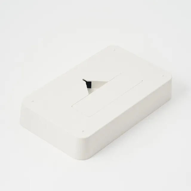 【MUJI 無印良品】數位時鐘/大/白 長247x寬148x高44mm