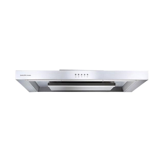 【SAKURA 櫻花】80cm歐化二極3D環吸除油煙機-伸縮檔板型(R7722BSL 原廠技師到府基本安裝)