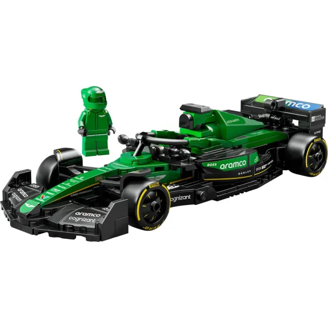 【LEGO 樂高】極速賽車系列 77245 Aston Martin Aramco F1AMR24 賽車(一級方程式 奧斯頓馬丁 跑車模型)