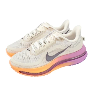 【NIKE 耐吉】慢跑鞋 W Pegasus Premium 女鞋 米 紫 氣墊 厚底 緩震 HQ2593-113
