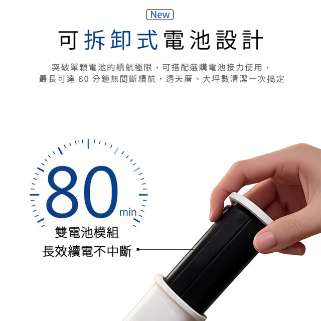 【Yates】亞堤斯 標準版｜台製CV-X1二代 發明專利 智慧氣旋無線吸塵器 手持式吸塵器 可拆卸電池 超強吸力
