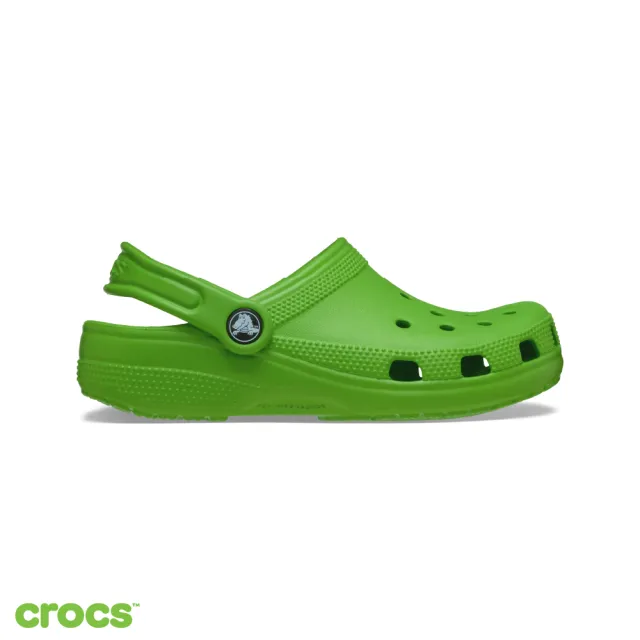 【Crocs】童鞋 經典大童克駱格 卡駱馳綠色(206991-30T)