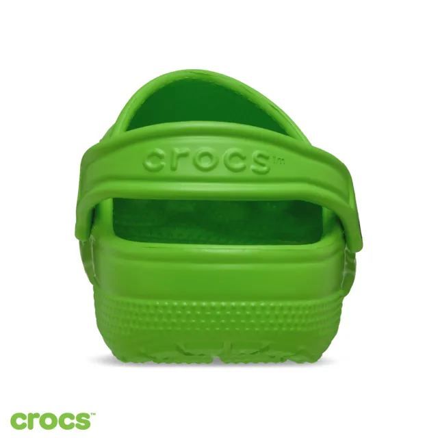 【Crocs】童鞋 經典大童克駱格 卡駱馳綠色(206991-30T)