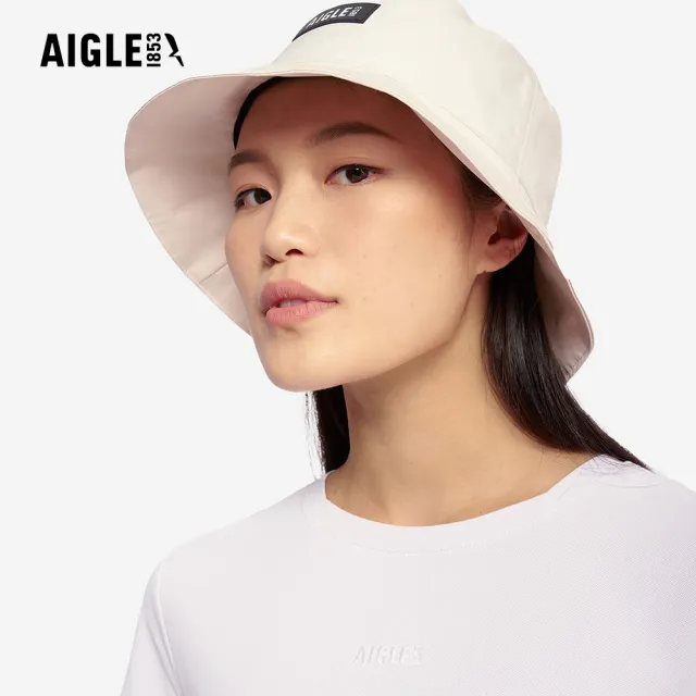 【AIGLE】女 抗UV快乾涼感短袖T恤｜AG-5P230(女上衣 T恤 快乾 涼感 吸濕排汗 短袖T恤 防曬 抗UV)