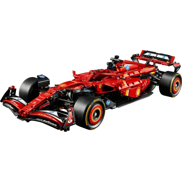 【LEGO 樂高】科技系列 42207 法拉利SF-24 F1賽車 & Editions 43022 Hamilton 頭盔