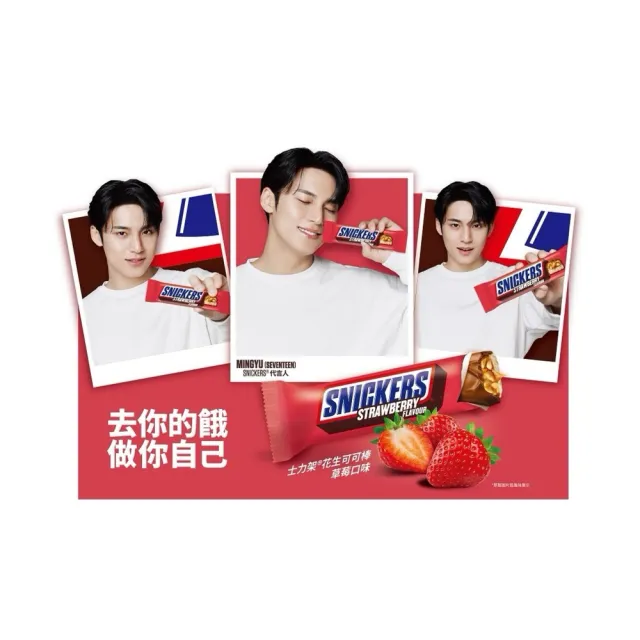 【Snickers 士力架】花生可可巧克力棒 15入(零食/點心)