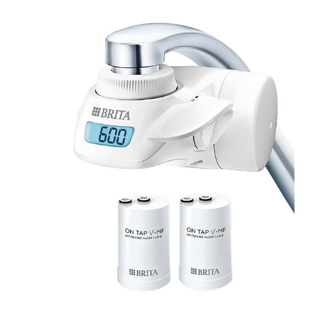 【BRITA】ON TAP Pro 5重濾菌龍頭式濾水器+5重濾菌濾芯(★共一機2芯)