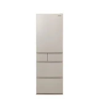 【Panasonic 國際牌】家電快配★日本製406公升一級能效五門變頻冰箱-香檳金(NR-E417XT-N1)