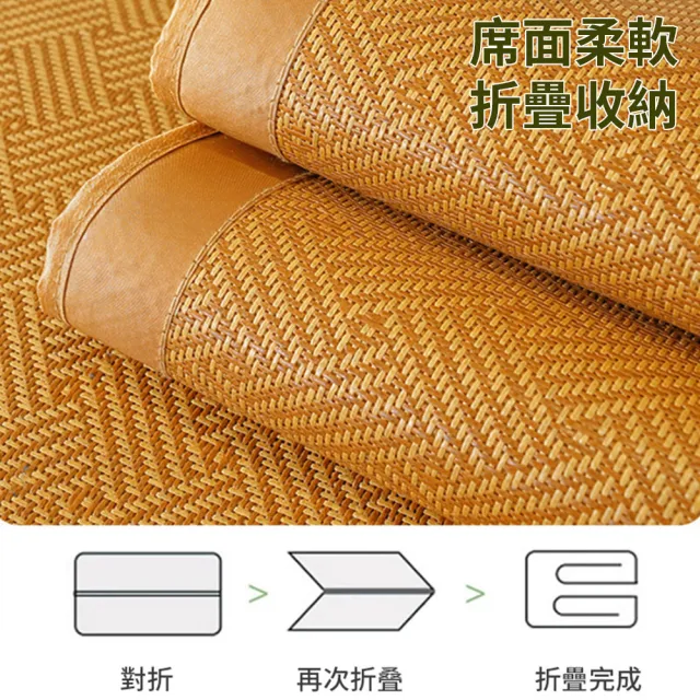 【SUNY】夏季涼感冰絲藤席沙發墊 70*180cm 三人座 涼席坐墊 防塵防滑沙發罩 沙發涼墊（可水洗無毛刺）