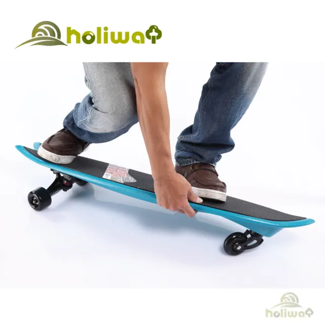 【Holiway 哈樂維】三輪衝浪滑板 SURF SKATE(滑板 蛇板 陸上衝浪)