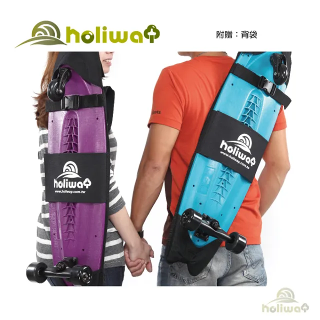 【Holiway 哈樂維】三輪衝浪滑板 SURF SKATE(滑板 蛇板 陸上衝浪)